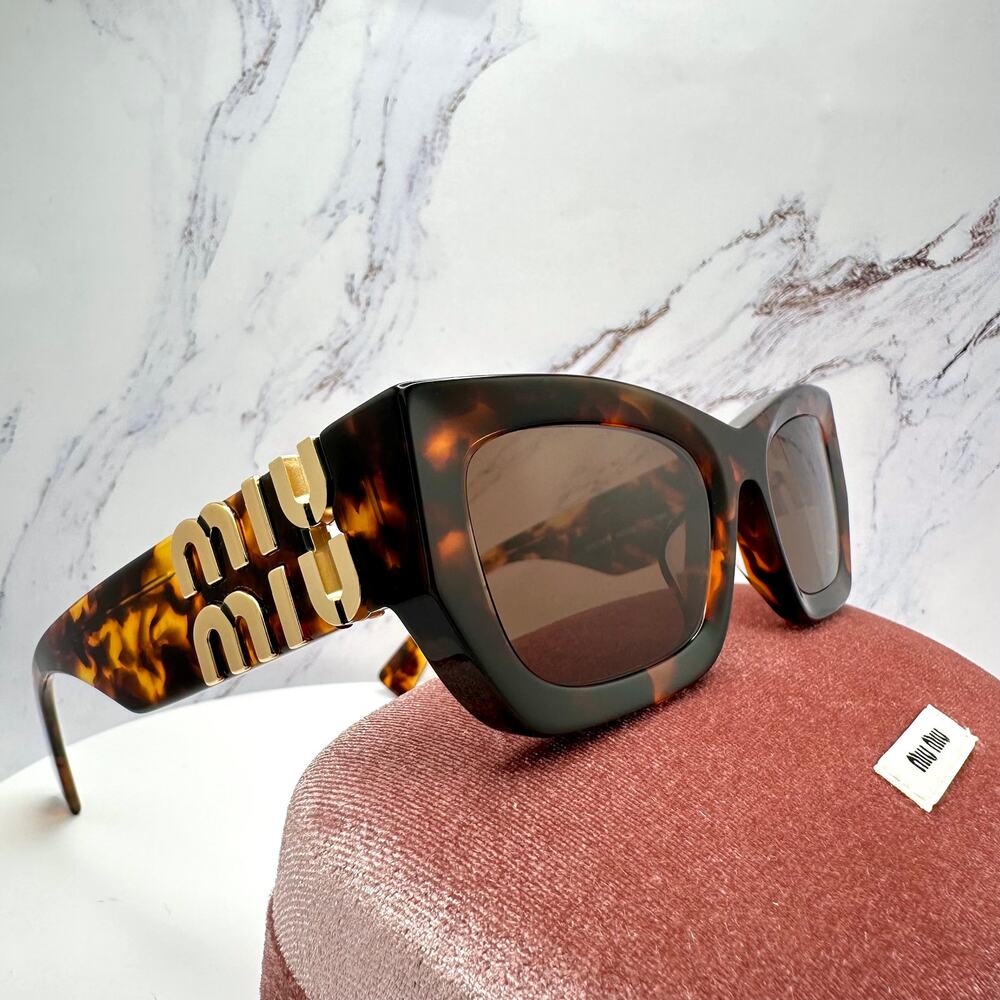 New MIU MIU Sunglasses Runway Glimpse Authentic B… - image 3
